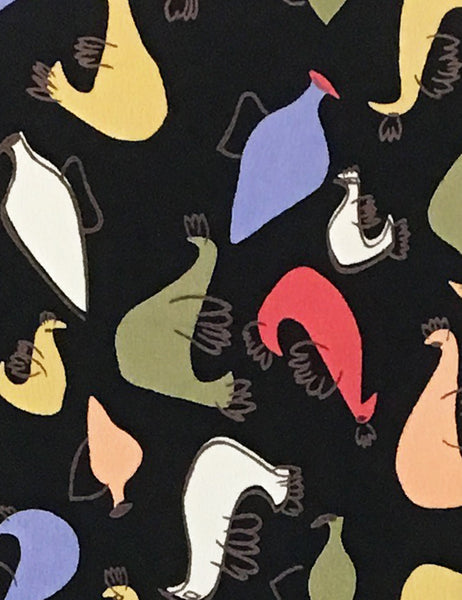 Black Pollo Loco Pring Doris Button Up Shaped Shirt