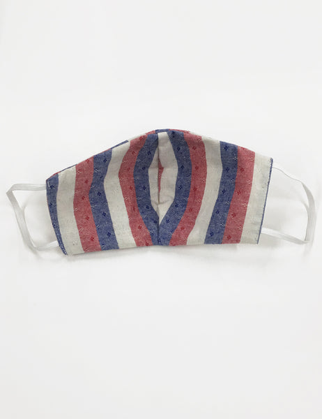 Red White & Blue Americana Handmade Washable Face Mask
