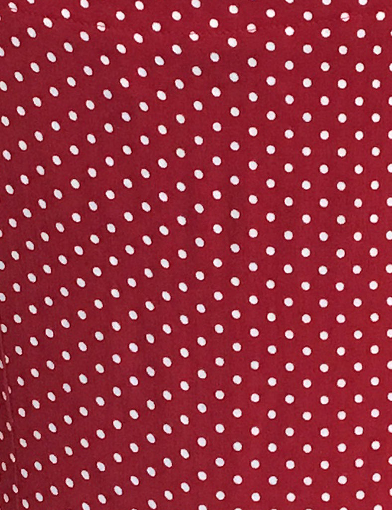 Red Hot Polka Dot 1940s Style Rosie Bib Overalls – Loco Lindo