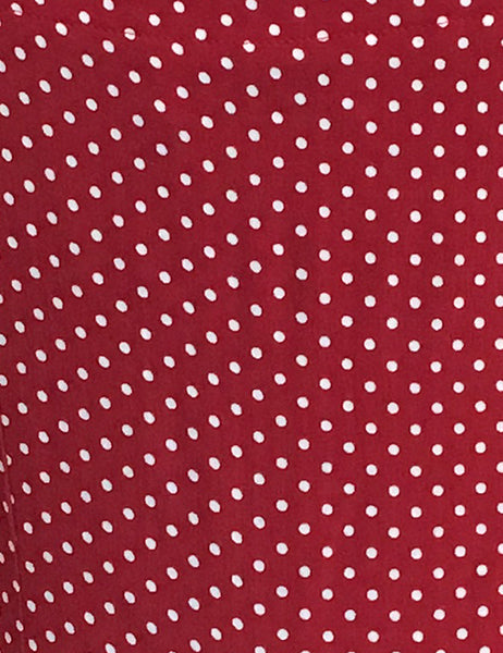 Red Hot Polka Dot 1940s Style Rosie Bib Overalls