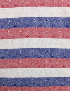 Scout for Loco Lindo Red White & Blue Americana Button Front Petunia Skirt