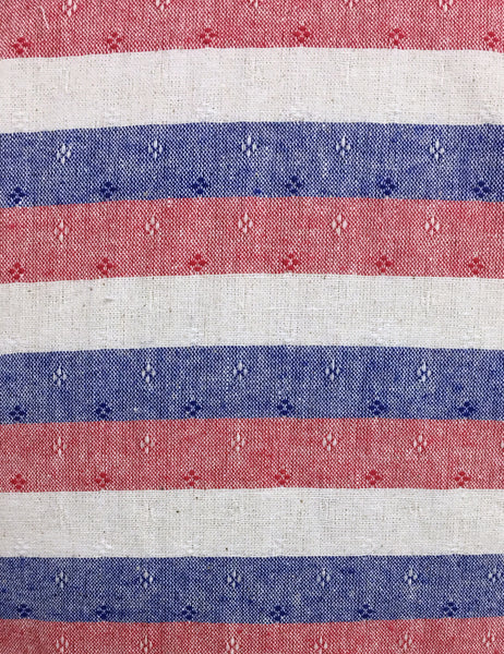 Scout for Loco Lindo Red White & Blue Americana Button Front Petunia Skirt