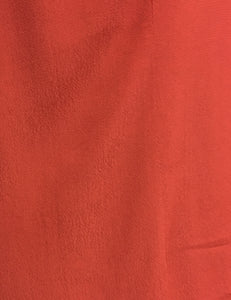 Rust Red 1940s Style Button Up Hepburn Blouse