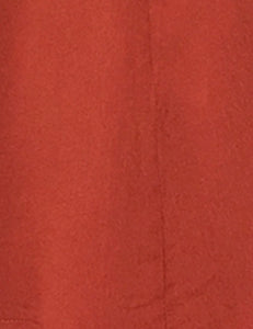 Solid Rust Red Hi-Low Button Up Collared Blouse - FINAL SALE