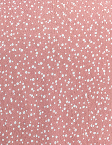 Sweet Pink Pixie Dot Vintage Style Amanda Tie Blouse