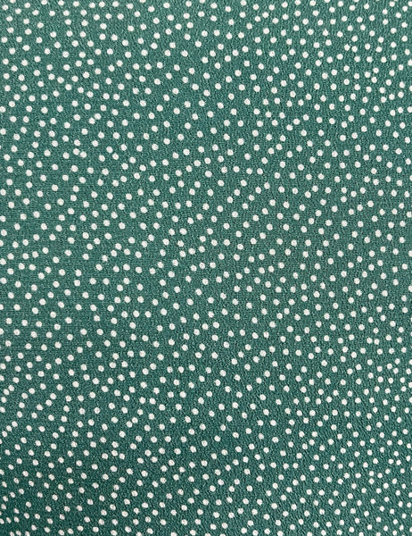 Spearmint Green Pixie Dot 1940s Sleeved Vintage Day Dress