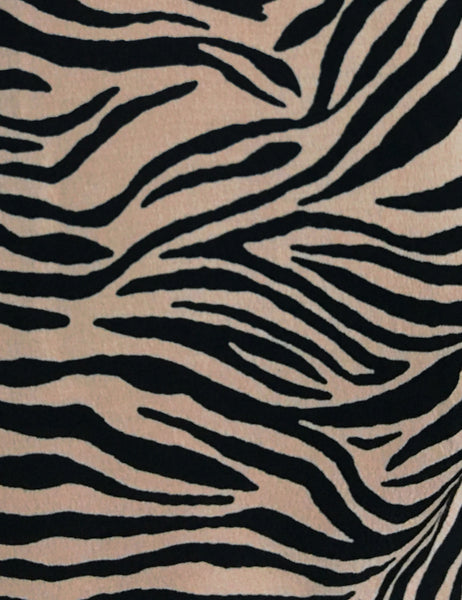 Tiger Print 1940s Style High Waisted Palazzo Pants - Size Large