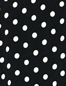 Black & White Big Dot Venice Beach Balboa Circle Swing Skirt
