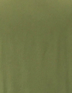 Olive Green Rayon Crepe Venice Beach Balboa Circle Swing Skirt